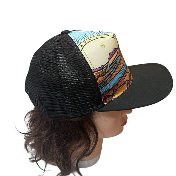Cirque Chums Limited Collection Artist Series Kelly Halpin Trucker Cap Hat - Picture 5 of 7
